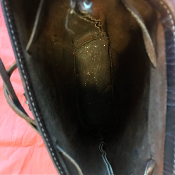 SOLD Authentic Leather Mini Backpack - Picture 4 of 4